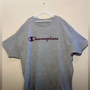 Men’s Grey champion tee shirt
